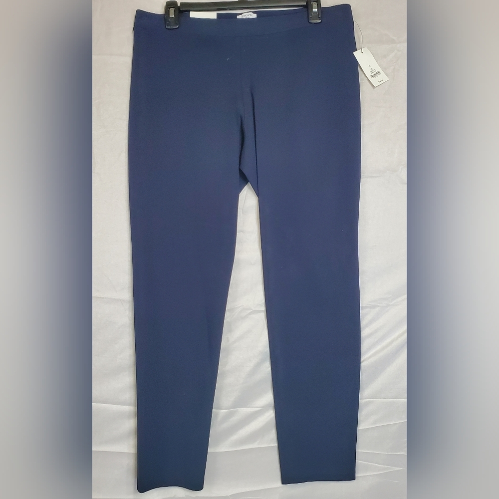Crown & Ivy Size Large Navy Blue Leggings